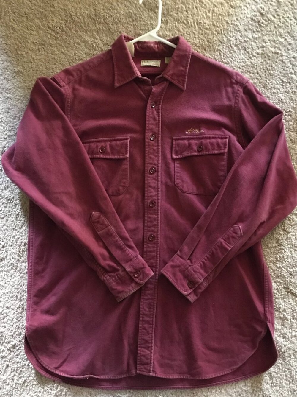 Mens L.L. Bean button down size 16 1/2